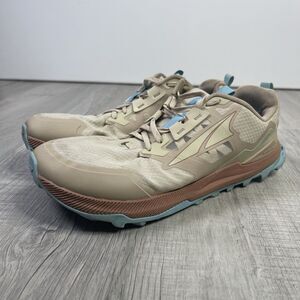 Altra Lone Peak 7 Sneakers Womens Size 11 Tan Trail Running Shoes AL0A7R7G922 B